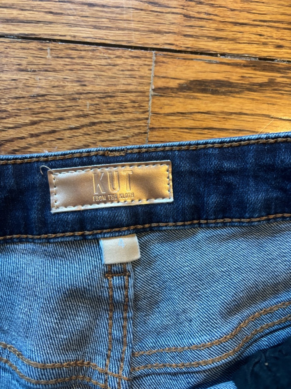 Kut from the Cloth Wide Leg Jeans Size 4 - Picture 4 of 5